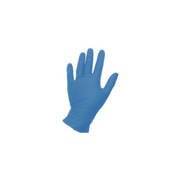 Перчатки одноразовые BLUE VINYL/NITRILE размер L (коробка 100 шт)